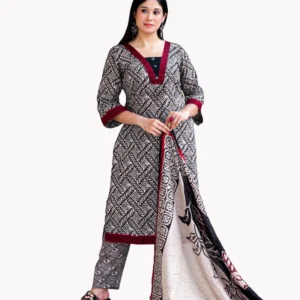 Fine Cotton Three Piece